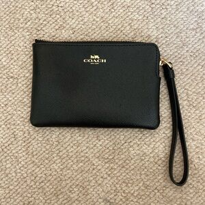 Black Coach Wristlet